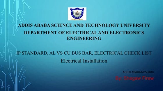 Busbar Presentation2.pdf | Physics | Science