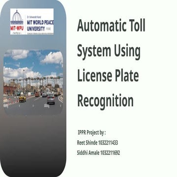 Image Processing and Pattern Recognition ANPR.pptx