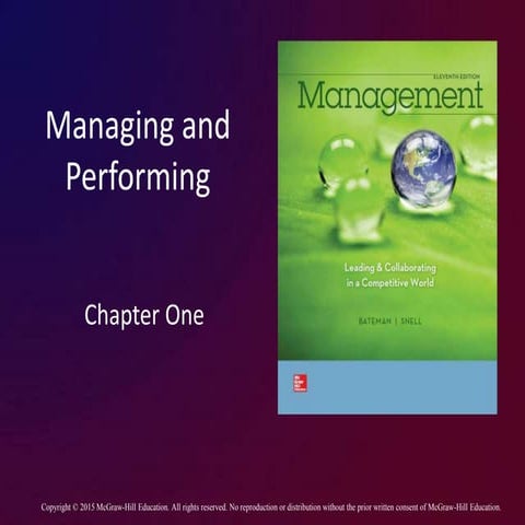 Principle and Practice of Management MGT Ippt chap001