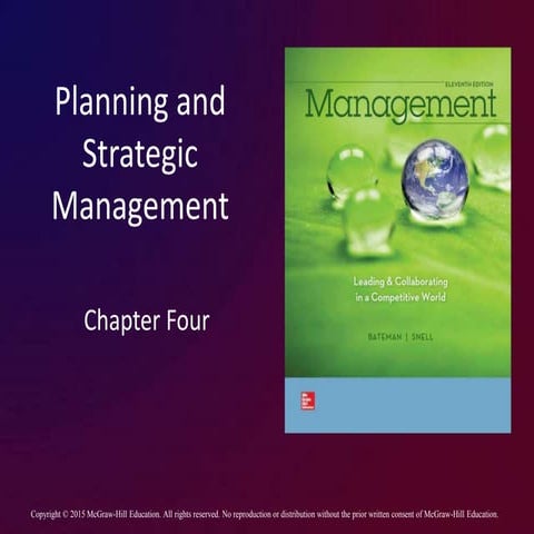 Principle and Practice of Management MGT Ippt chap004