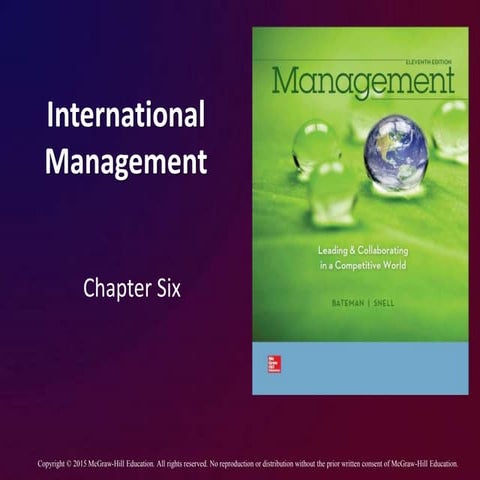 Principle and Practice of Management MGT Ippt chap006