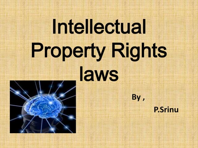 intellectual property rights 