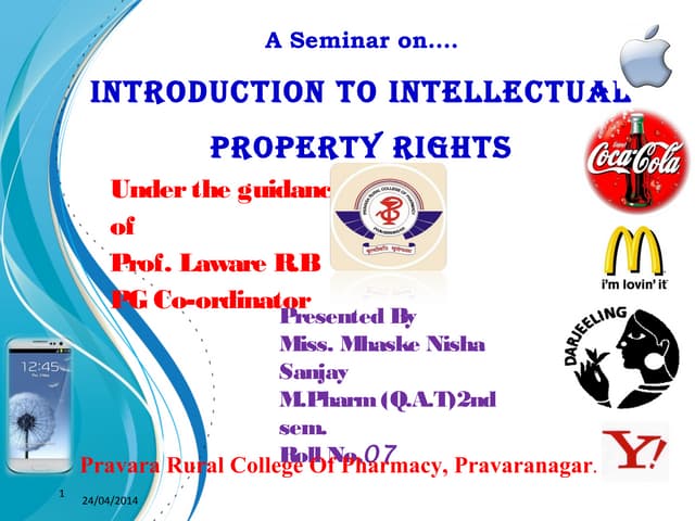 Intellectual Property Rights.