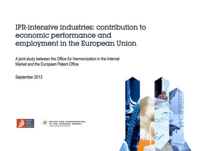 IPR INTENSIVE INDUSTRIES ppt