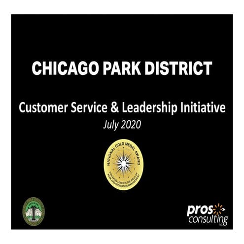 Customer Service and Leadership Initiative - Chicago Park District