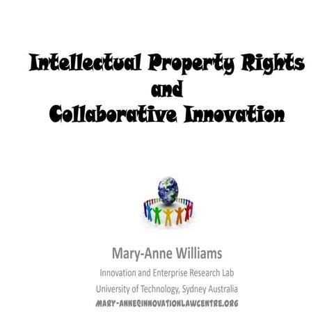 IP Rights and Collaborative Innovation