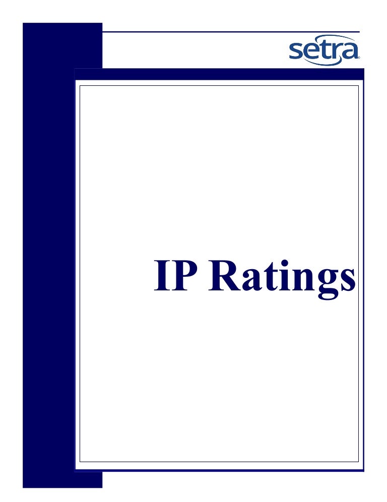 Ip Motor Rating Chart