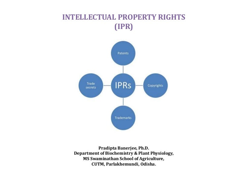 Intellectual Property Rights Notes for B.Sc. & M.Sc. Students