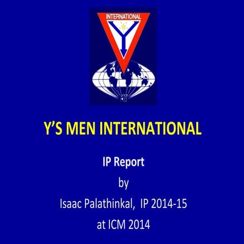 IP Report to ICM 2014