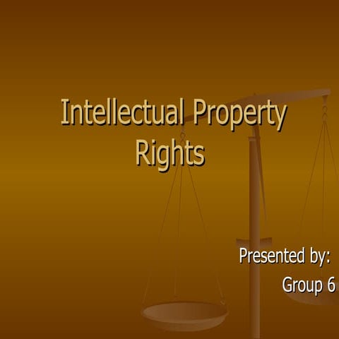Intellectual Property Rights