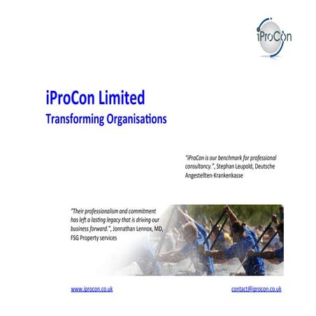 I Pro Con   Technology And Transformation Consultancy And Interim Resources