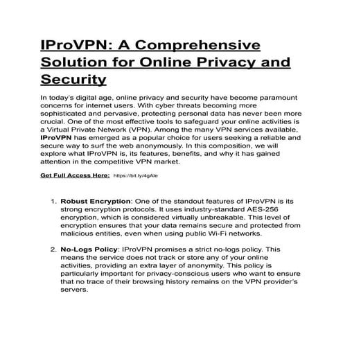 NordVPN: A Comprehensive Guide to Internet Security and Privacy | PDF