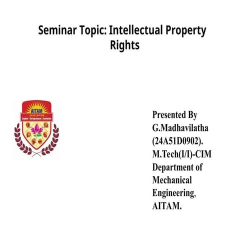 intellectual property rights formation advantages