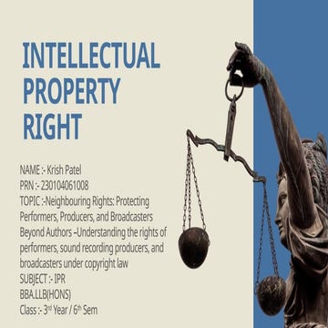 COPYRIGHT LAW neighbouring rights(UPDATED).pptx