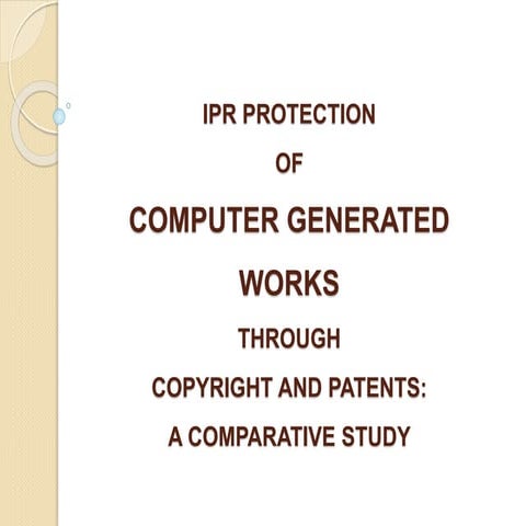 IPR protection to computer softwares