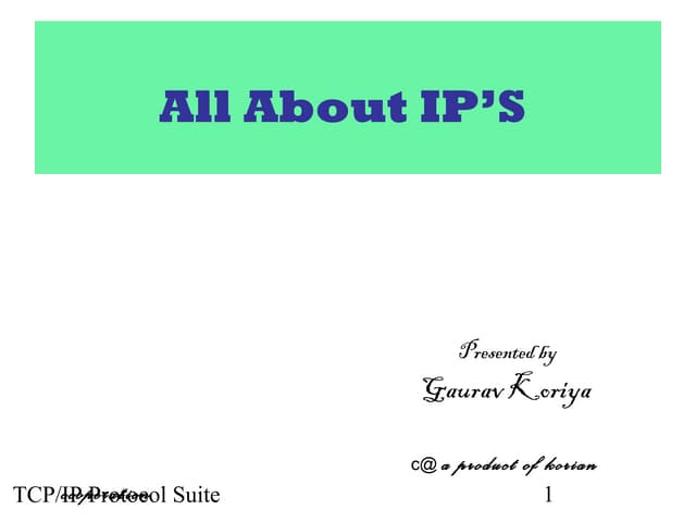 ip address