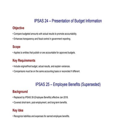 IPSAS_24_to_29_Presentation.pdf in the accounting | PDF