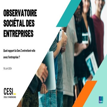 La Gen Z : 4 jeunes sur 10 seraient prêts à quitter leur emploi si ce dernier...