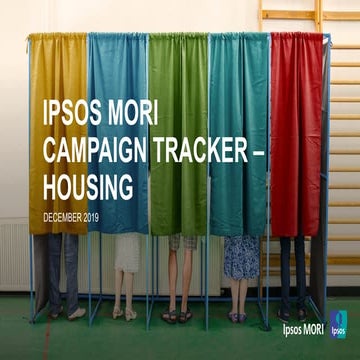 Ipsos MORI 2019 General Election Campign Tracker - Housing