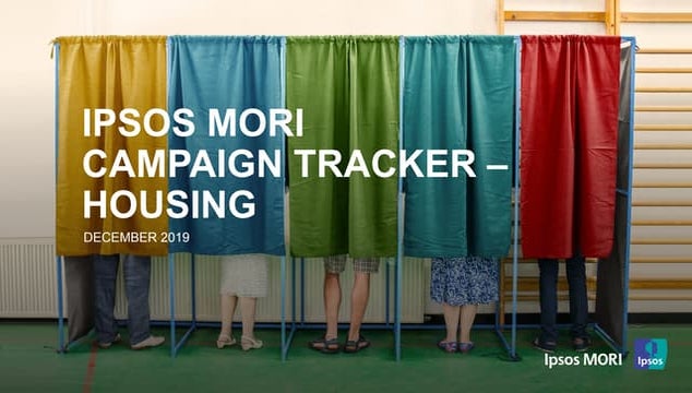 Ipsos MORI 2019 General Election Campign Tracker - Housing