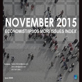 Ipsos MORI / Economist Issues Index...