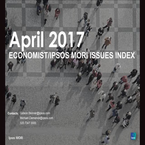 Ipsos MORI Issues Index - April 2017