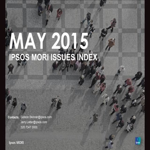 Ipsos MORI Issues Index - May 2015