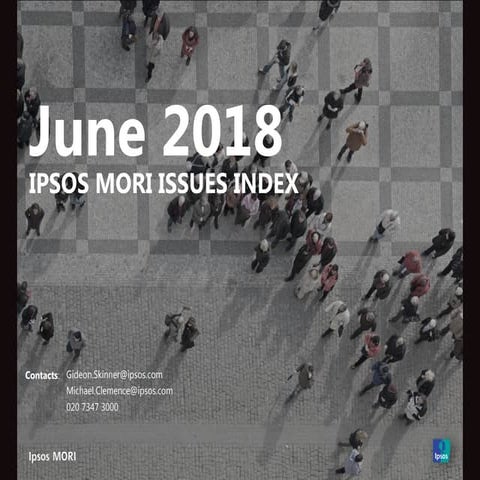 Ipsos MORI Issues Index June 2018