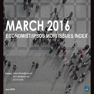 Ipsos MORI Issues Index: March 2016
