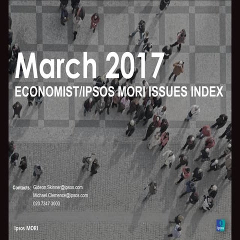 Ipsos MORI Issues Index March 2017