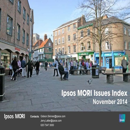 Economist / Ipsos MORI Issues Index: November 2014