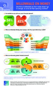 Ipsos Millennials on Money Infographic