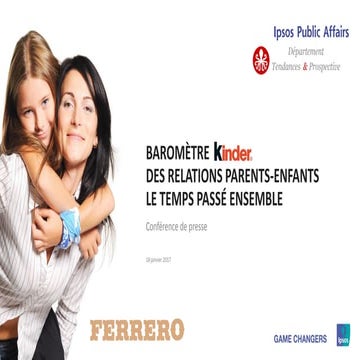 Relations parents-enfants : le temps passé ensemble