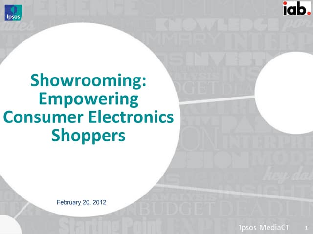 Le vrai impact du showrooming sur les ventes en magasin selon Ipsos 