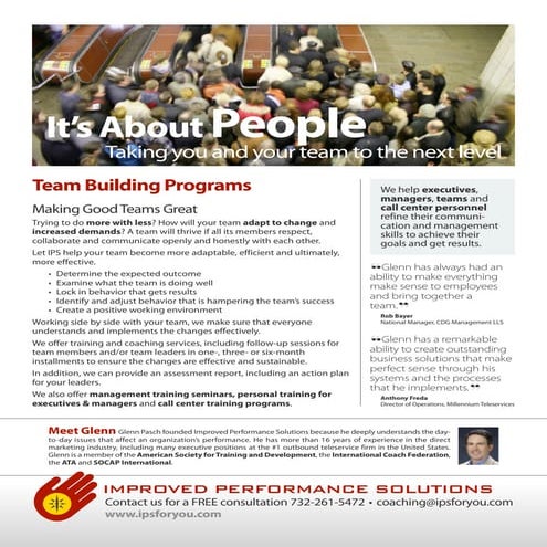 Team Building Programs