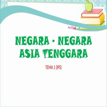 MATERI KELAS 6 TEMATIK IPS TEMA 1 (ASEAN).pptx