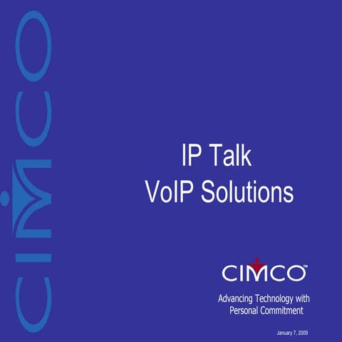 CIMCO IP Talk Hosted Phone Service