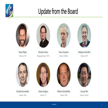 IPTC Board Spring 2019