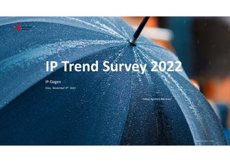 IP Trend Survey 2022 - Norway