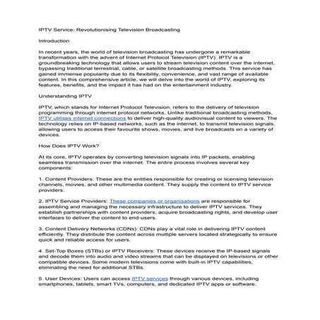 IPTV Service Revolutionising Television Broadcasting.pdf