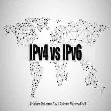 I pv4 vs ipv6