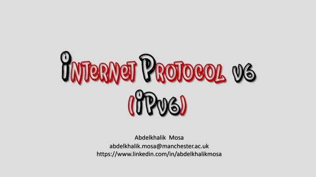 IPv6
