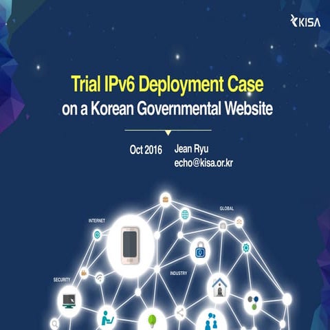 IPv6 Deployment Case on a Korean Governmental Website