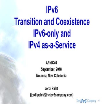Tutorial: IPv6-only transition with demo