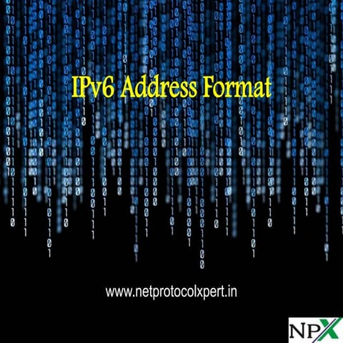 IPv6 Address Format