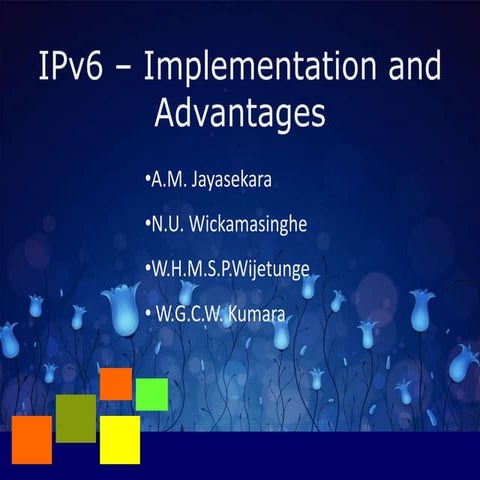 Ipv6 | PPT