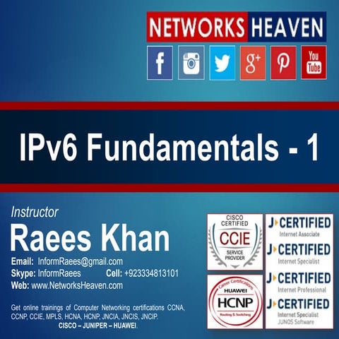 IPv6fundamentalspresentationforccnastudents