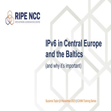 IPv6 in Central Europe and the Baltics