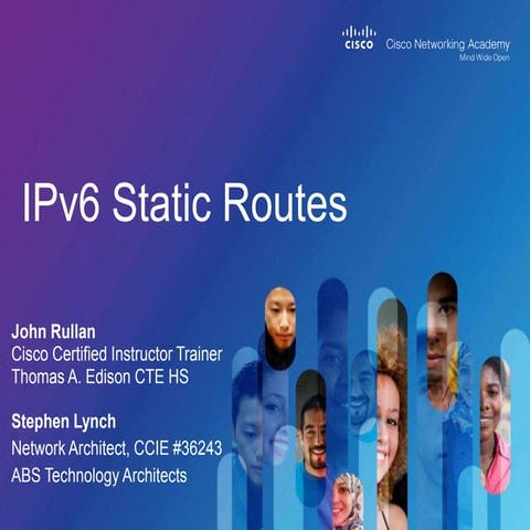 IPv6 Static Routes