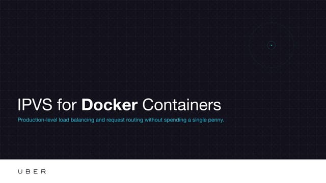 [En] IPVS for Docker Containers